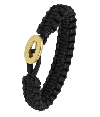 Sort From Soldier to Soldier armbånd – råt design med Soldier brushed forgyldt lås