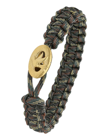 Camouflage From Soldier to Soldier armbånd – råt design med Soldier Dove of Peace forgyldt lås
