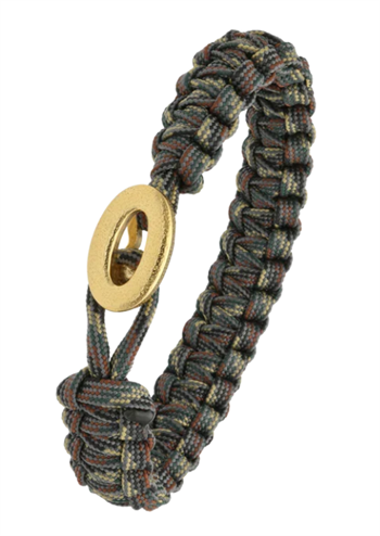 Camouflage From Soldier to Soldier armbånd – råt design med Soldier Brushed forgyldt lås