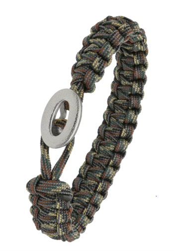 Camouflage From Soldier to Soldier armbånd – råt design med Soldier Brushed lås