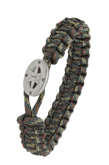 Camouflage From Soldier to Soldier armbånd – råt design med Soldier Compass lås