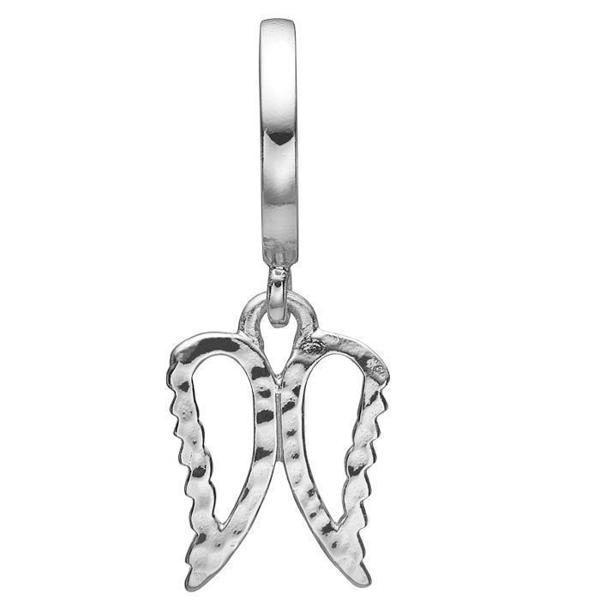 Image of Christina Collect Angel Wings engle vinge charm til læderarmbånd, model 610-S21