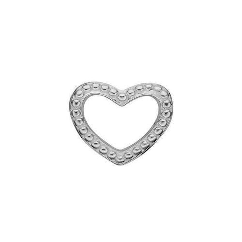 Image of Christina Collect Petite Heart Dots hjerte charm til sølvarmbånd, model 623-S153