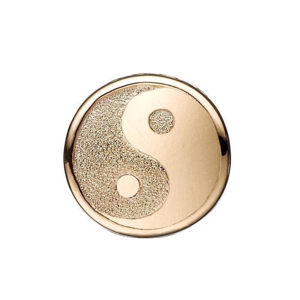 Image of Christina Collect Sparkling Ying Yang Ying & Yang charm til læderarmbånd, model 630-G129