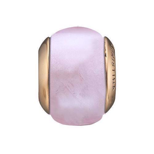 Image of Christina Collect Rose quartz magic rosa quartz kugle til læderarmbånd, model 630-G143