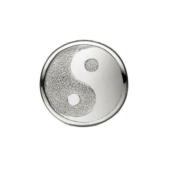 Image of Christina Collect Sparkling Ying Yang Ying & Yang charm til læderarmbånd, model 630-S129