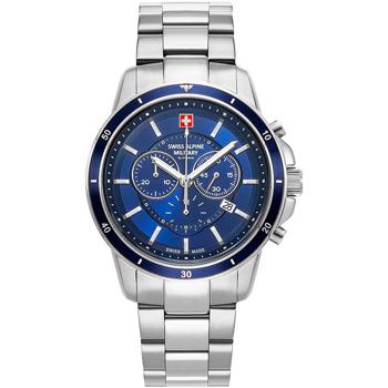 Swiss Alpine Military Military Chrono Stål quartz herre ur, model 70899135