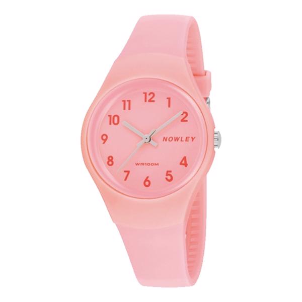 lyserød quartz pige ur, model 8-6311-0-2