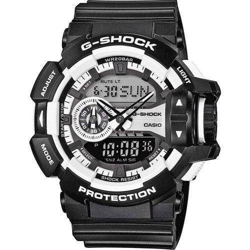 Have en picnic beløb binde GA-400-1AER Casio G-Shock ur sort m/ hvid - GA-400-1AER hos Urskiven.dk -  Mærkevarer ure online lidt billigere
