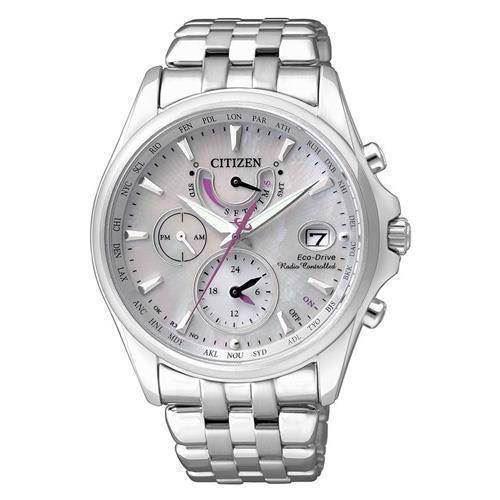 Citizen  mat rustfri stål quartz med Eco-Drive Dame ur, model FC0010-55D