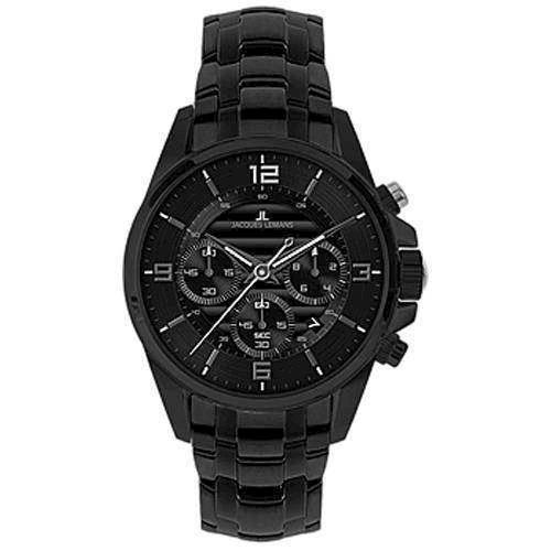 Jacques Lemans Liverpool 44 mm all black herreur