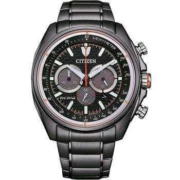 Citizen Eco-Drive Chronograph PVD coated stål ECO Drive Quartz Herre ur, model CA4567-82