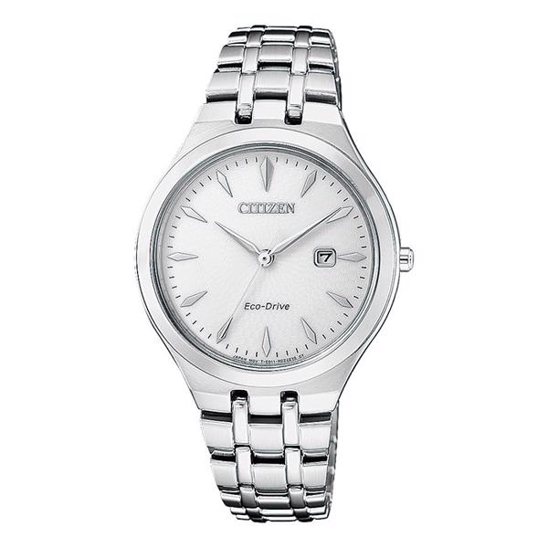 Citizen Eco-Drive  Stål ECO Drive Quartz Dame ur, model EW2490-80B