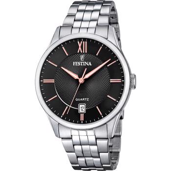 Festina Classic Stål quartz herre ur, model F20425/6