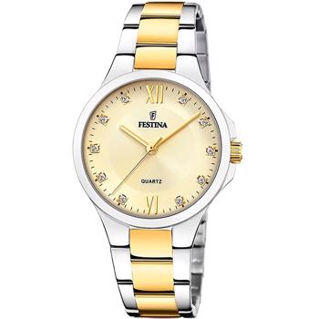 Festina Mademoiselle Ladies Forgyldt stål og stål quartz dame ur, model F20618/1