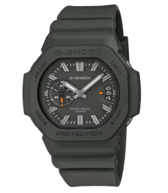 Casio G-Shock GAC-2500 herreur i mørkegrøn resin