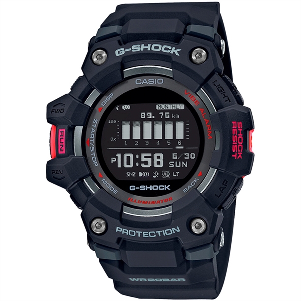 Gbd 100 1er Casio G Shock G Squad St 3481basic Gbd 100 1er Hos