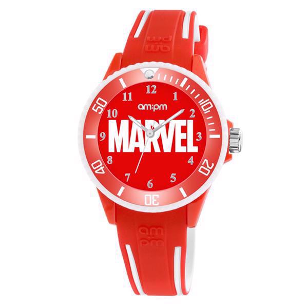 AM:PM Marvel rød Quartz Drenge ur, model MP187-U630