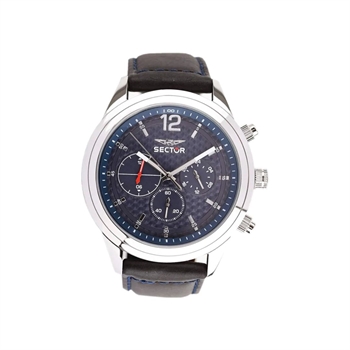 Sector Serie 450 Rustfrit stål Quartz Herre ur, model R3251540002