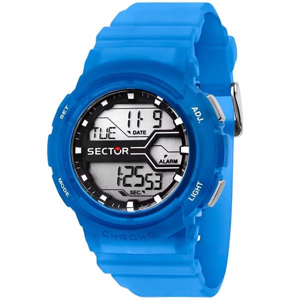 Sector EX-39 Plastik Quartz Digital Herre ur, model R3251540002