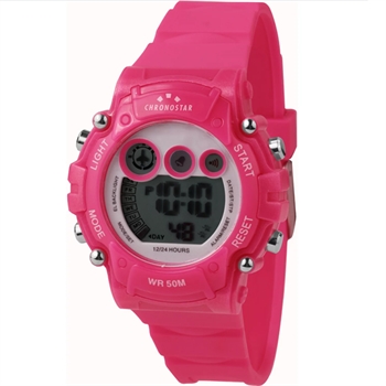 Chronostar Pop pink plast Quartz Pige ur, model R3751277502