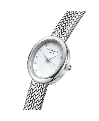 Rosefield Mini Oval Dame ur, model MWSMS-M05