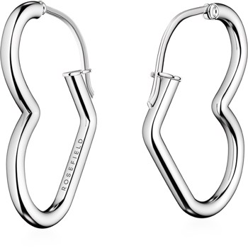 Rosefield hjerte hoops øreringe JEHHS-J580