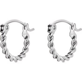 Rosefield Twisted hoops øreringe JETHS-J578