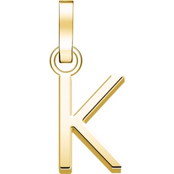 Rosefield bogstav K PE-Guld-1K