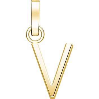 Rosefield bogstav V PE-Guld-1V