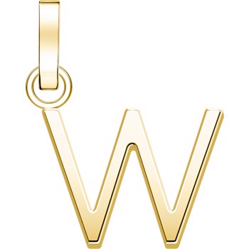 Rosefield bogstav W PE-Guld-1W