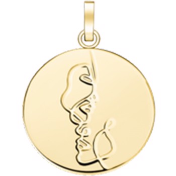 Rosefield Stjernetegn Coin Gemini PE-Guld-Gemini