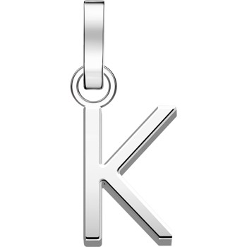 Rosefield bogstav K PE-Sølv-1K