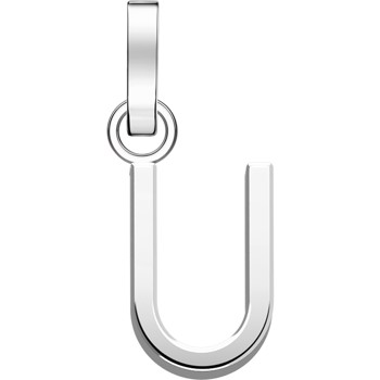 Rosefield bogstav U PE-Sølv-1U