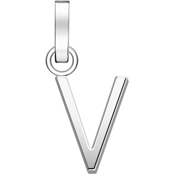 Rosefield bogstav V PE-Sølv-1V