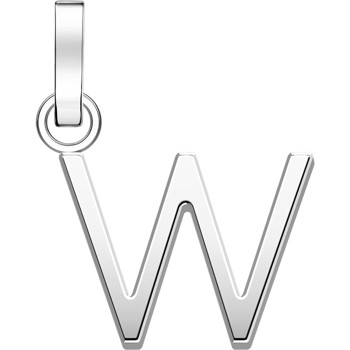 Rosefield bogstav W PE-Sølv-1W