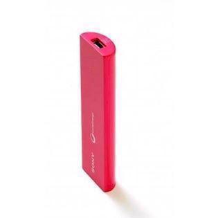 Sony USB nødlader til mobile på 1400 mAh, pink