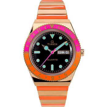 Timex Malibu Forgyldt stål Quartz dame ur, model TW2U81600