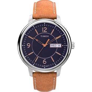 Timex Chicago Blue Stål Quartz herre ur, model TW2V29000