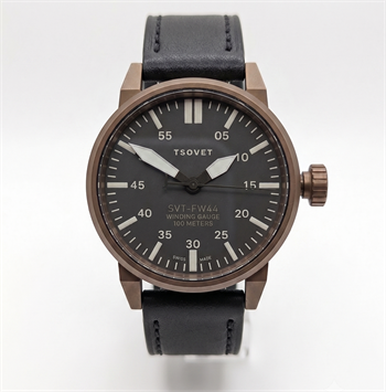 TSOVET  Stål/bronzefarvet Quartz Herre ur, model RS 771710-45