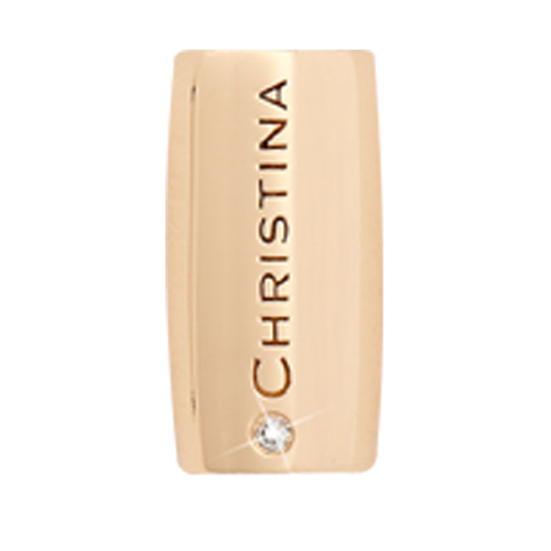 Christina magnet lås med Sapphire  køb det billigst hos Guldsmykket.dk her