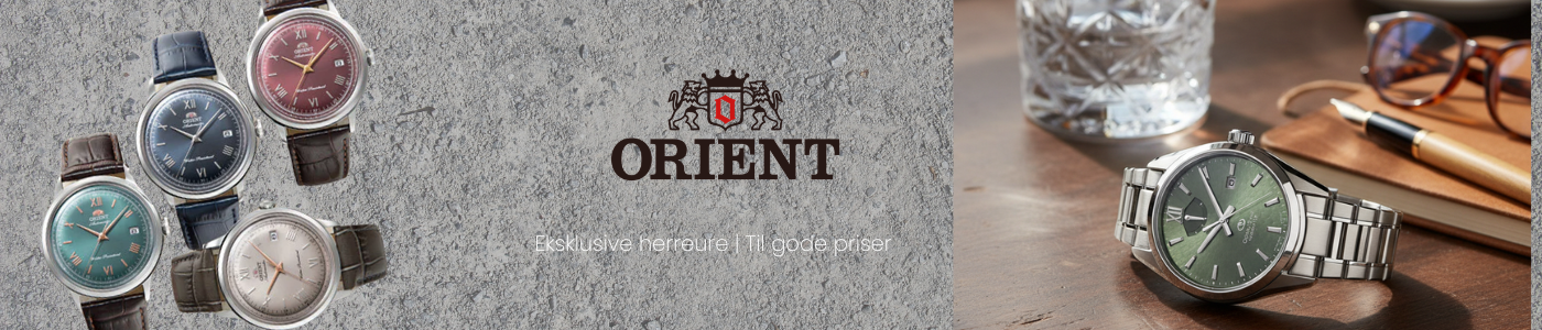 Dit nye Orient ur - se det her på Urskiven.dk