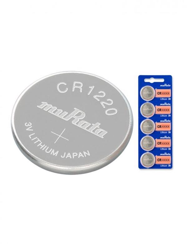 248406, MURATA Lithium CR1220 Batterier - 1 stk