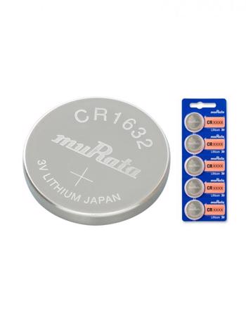 248409, MURATA Lithium CR1632 Batterier - 1 stk
