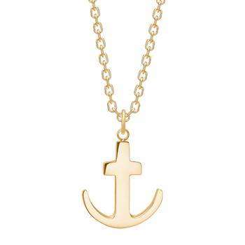SON kæde stål anker IP gold, fra Son of Noa