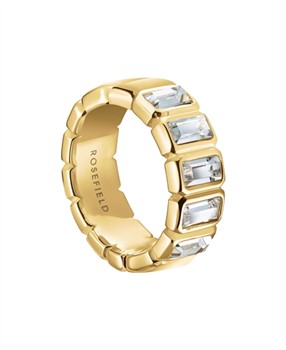 Rosefield Iconic Octagon Ring JRIO54G-J1137, fra Rosefield