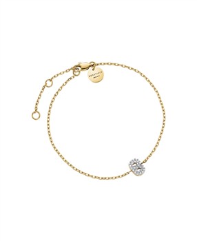 Rosefield Pave Letter B Bracelet JBMBG-J1102, fra Rosefield