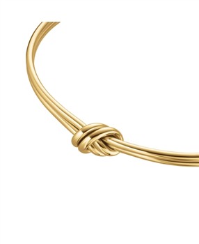 Rosefield Statement Knot Bangle JBSKG-J1061, fra Rosefield
