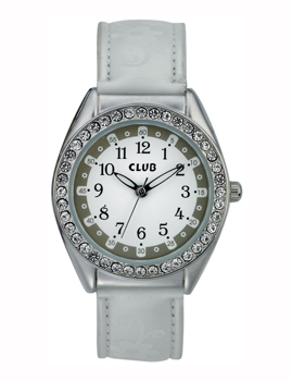 Club Time Best friends sølv Quartz Pige ur, model  A65141S0A
