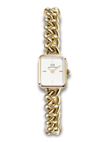 Daniel Wellington Chain Watch Gold Quartz Dame m/lænke